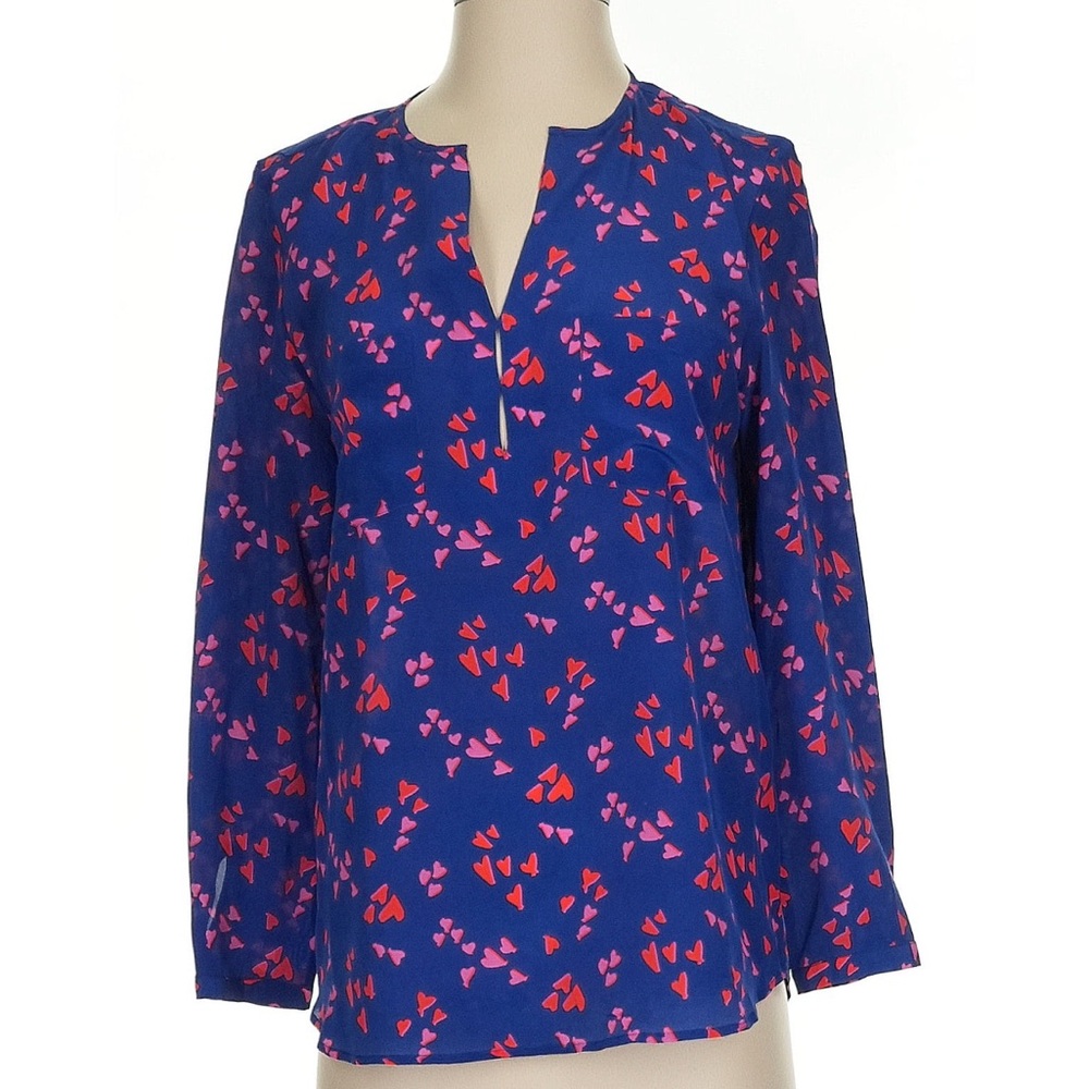 Women's mercy delta print top small